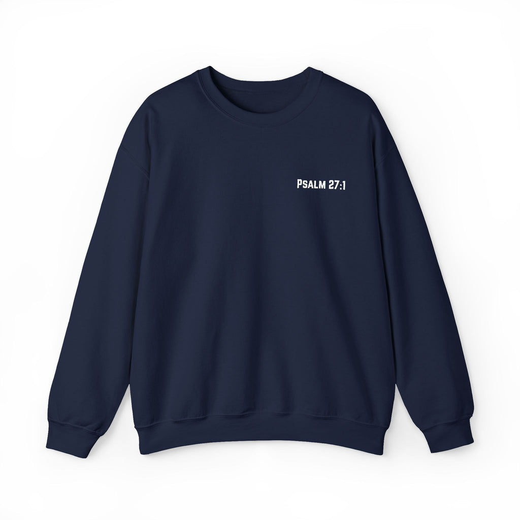 PSALM 27:1 Crewneck Sweatshirt