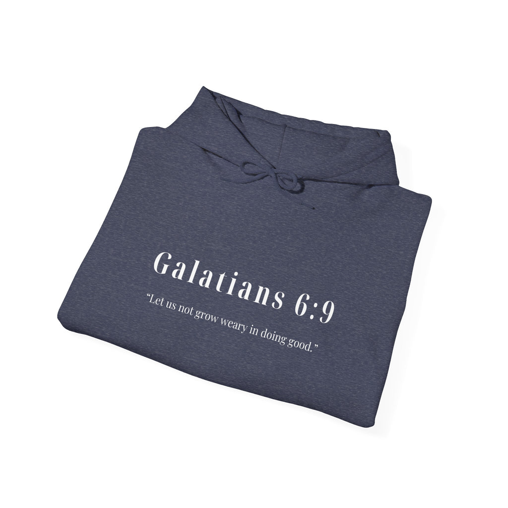 Galatians 6:9 Scripture Hoodie