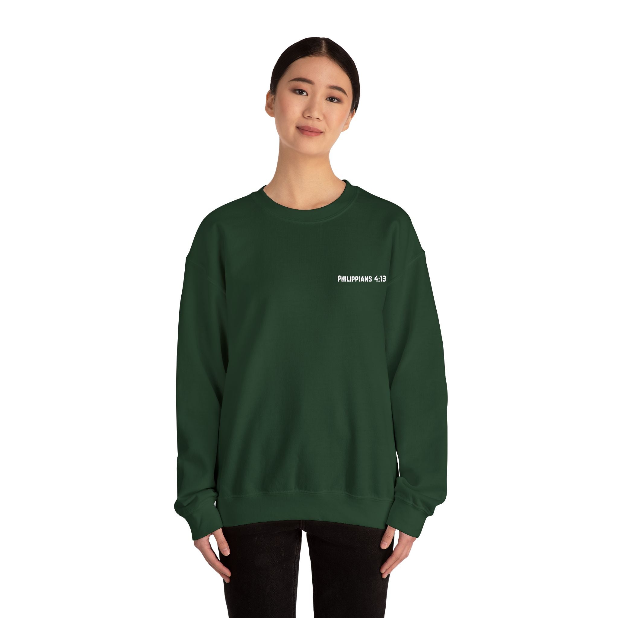 PHILIPPIANS 4:13 Crewneck Sweatshirt