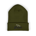 Hands on the Wheel beanie | embroidered cuffed knit hat