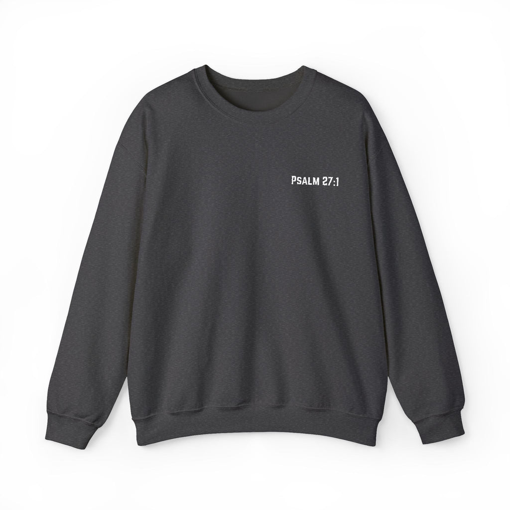 PSALM 27:1 Crewneck Sweatshirt