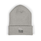 Heavy On The Faith Embroidered Beanie — Classic Cuffed Knit
