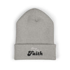 Hands on the Wheel beanie | embroidered cuffed knit hat
