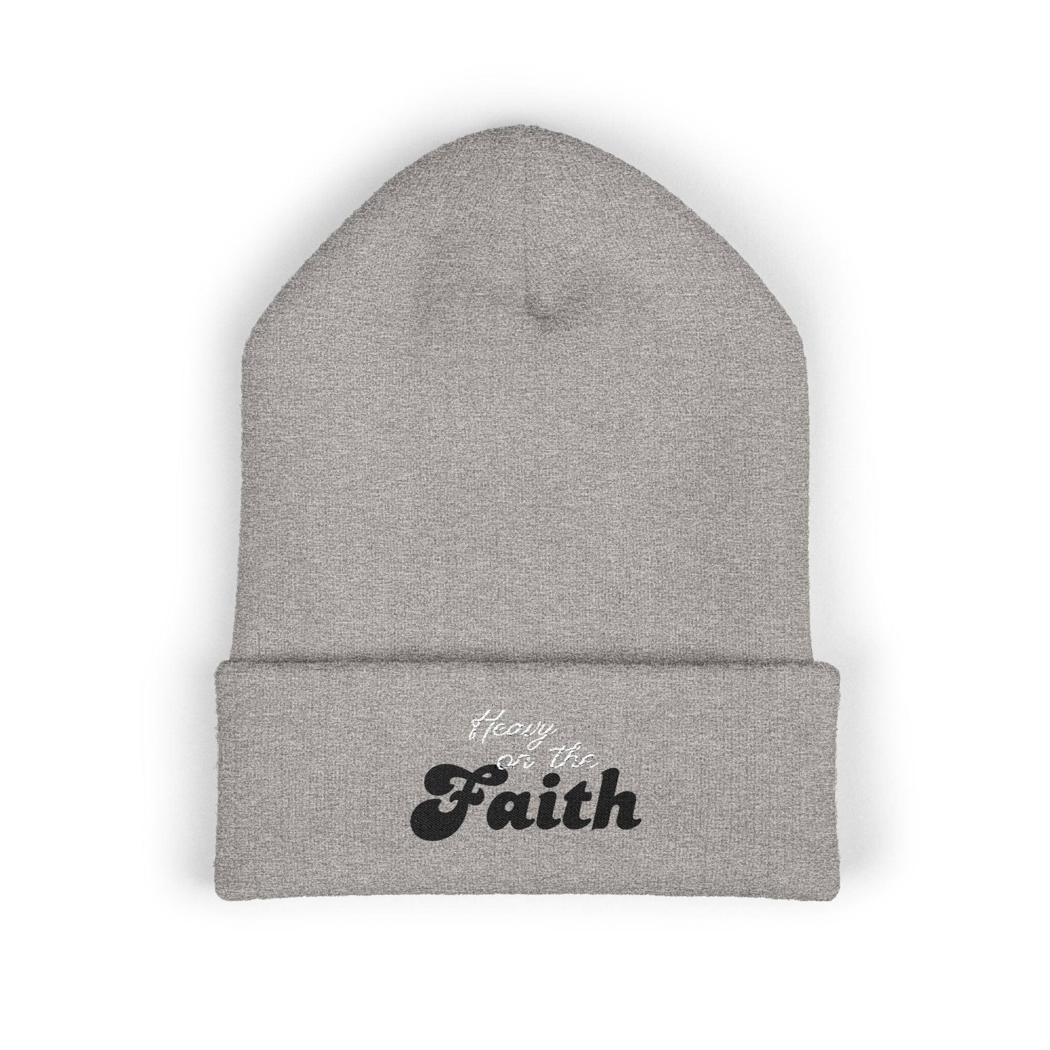 Hands on the Wheel beanie | embroidered cuffed knit hat