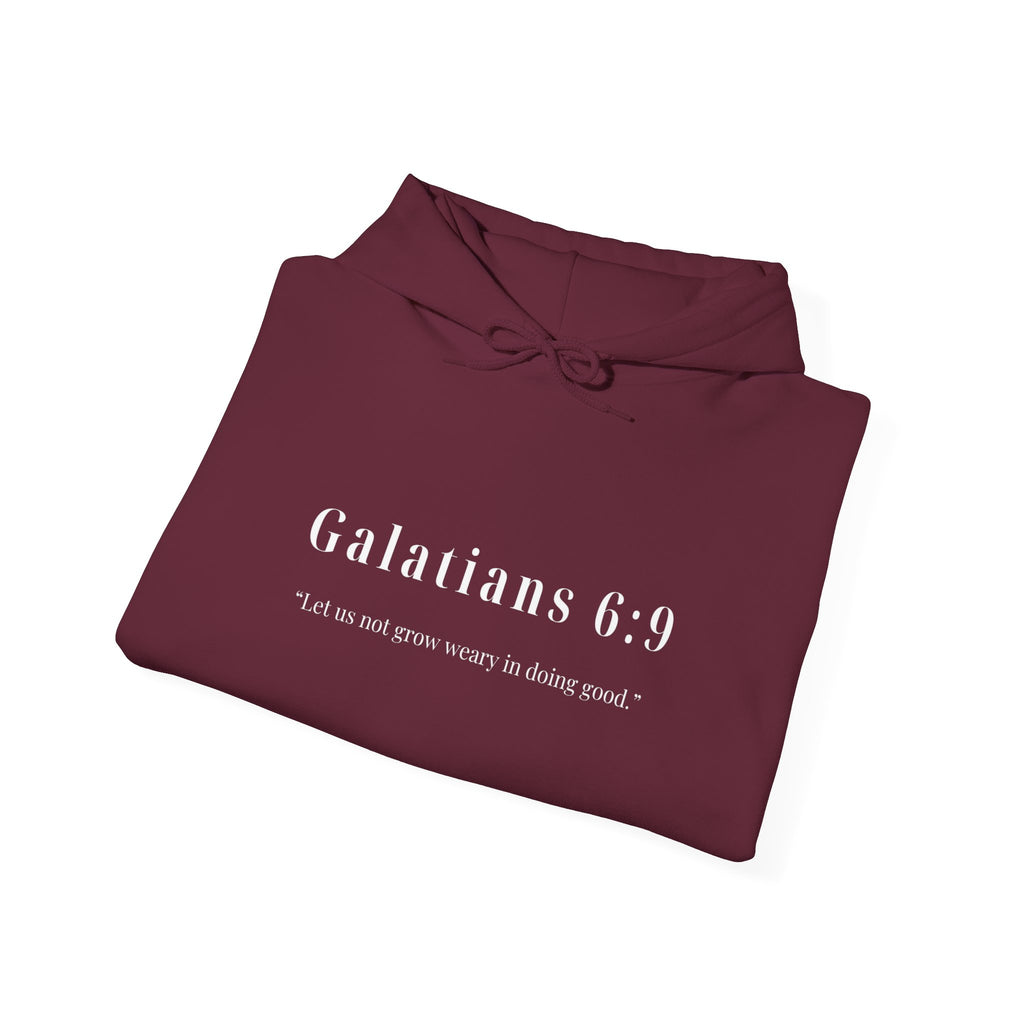Galatians 6:9 Scripture Hoodie