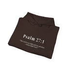 Psalm 27:1 Scripture Hoodie
