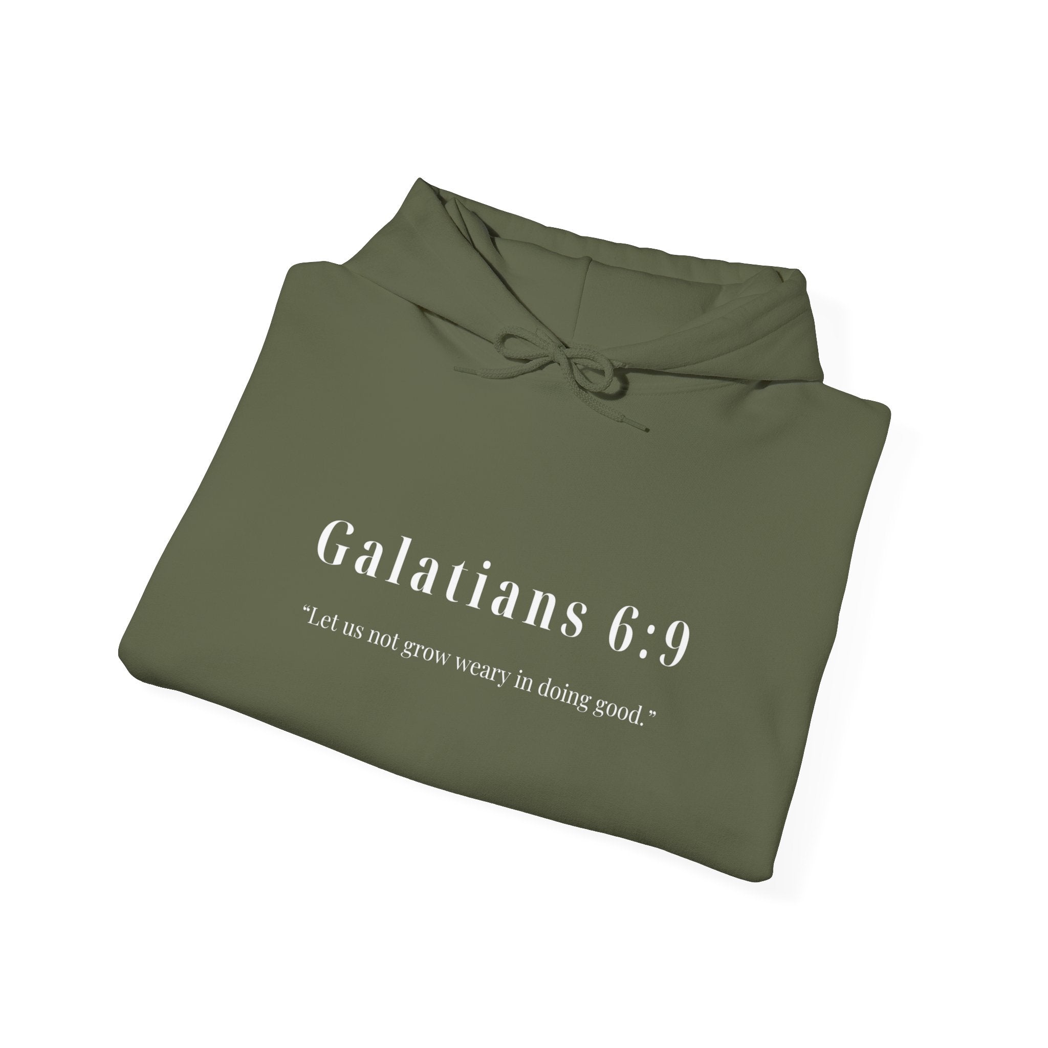 Galatians 6:9 Scripture Hoodie