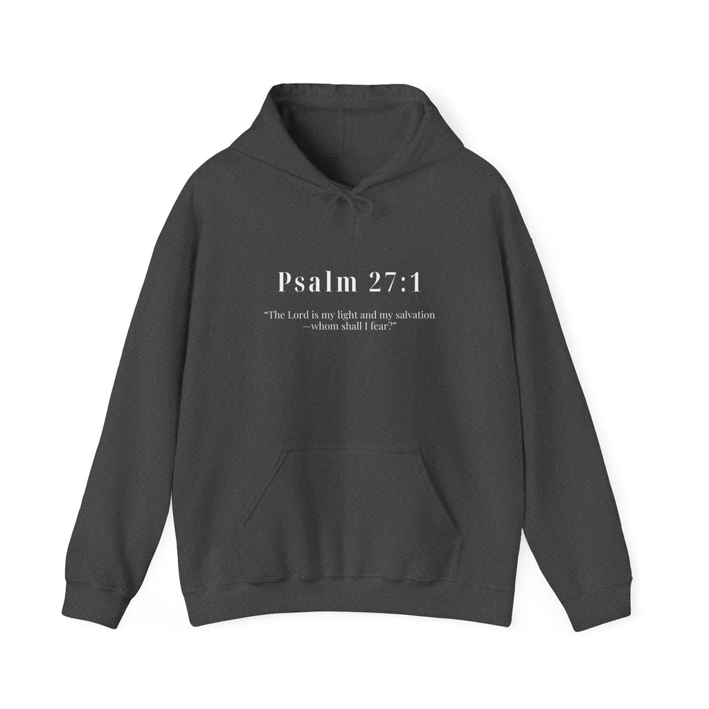 Psalm 27:1 Scripture Hoodie