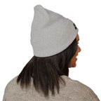Hands on the Wheel beanie | embroidered cuffed knit hat